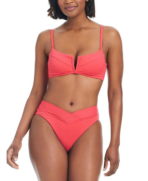 alfani Bar III Women's V-Wire Bralette Bikini Top & Bottoms Created for Macy's Women's Fashion Shoes & Accessories