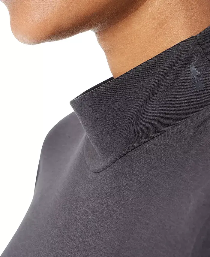 Alfani BASS OUTDOOR Women's Mock-Neck Long-Sleeve Top Women's Fashion Shoes & Accessories