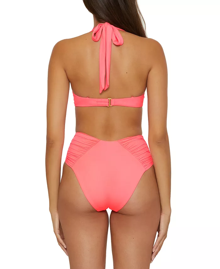 Alfani Becca Women's Ruched Underwire Bikini Top & High-Waist Bottoms Women's Fashion Shoes & Accessories