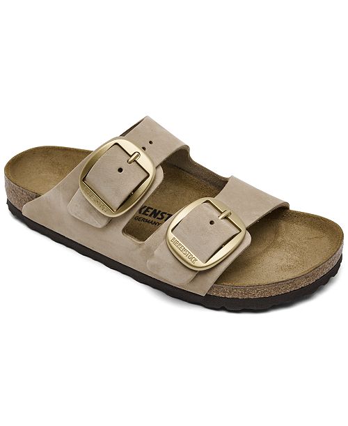 alfani Birkenstock Women's Arizona Big Buckle Oiled Leather Sandals from Finish Line Brands