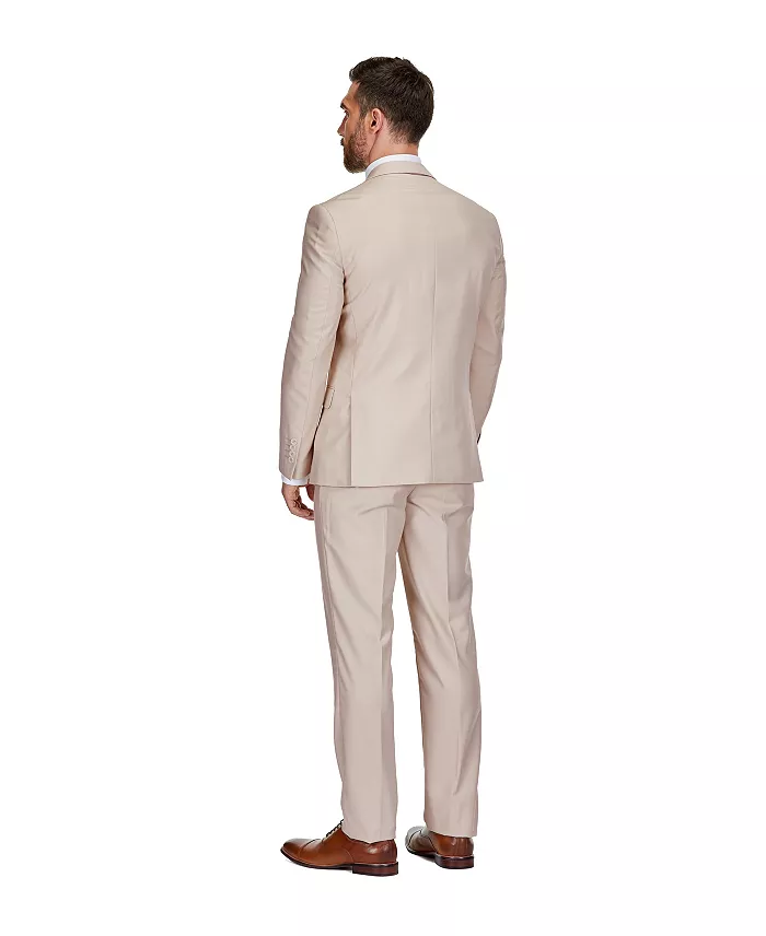Alfani Braveman Men's 3-Piece Premium Vested 3-Piece Slim Fit Suit Men's Fashion & Accessories