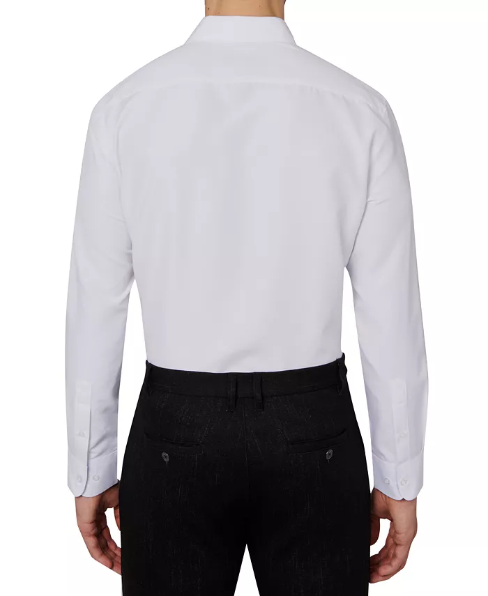Alfani Calabrum Men's Regular Fit Solid Wrinkle Free Performance Dress Shirt Men's Fashion & Accessories