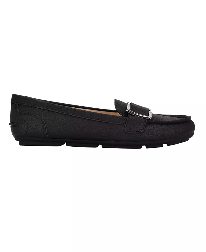 Alfani Calvin Klein Lydia Embellished Slip-On Suede Loafers Women's Fashion Shoes & Accessories