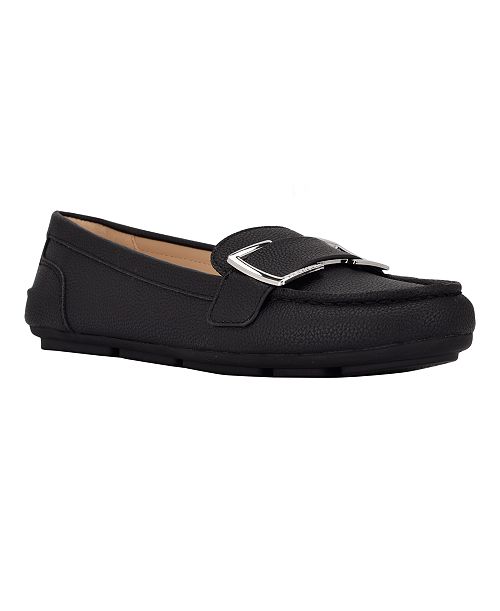 alfani Calvin Klein Lydia Embellished Slip-On Suede Loafers Women's Fashion Shoes & Accessories