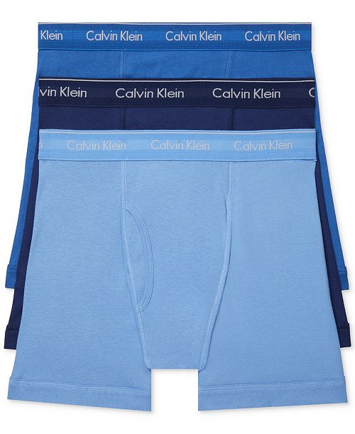 alfani Calvin Klein Men's 3-Pack Cotton Classics Boxer Briefs Underwear Men's Fashion & Accessories