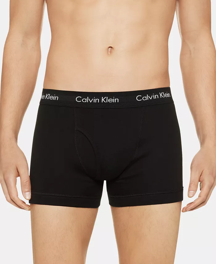 Alfani Calvin Klein Men's 5-Pack Cotton Classic Trunk Underwear Men's Fashion & Accessories