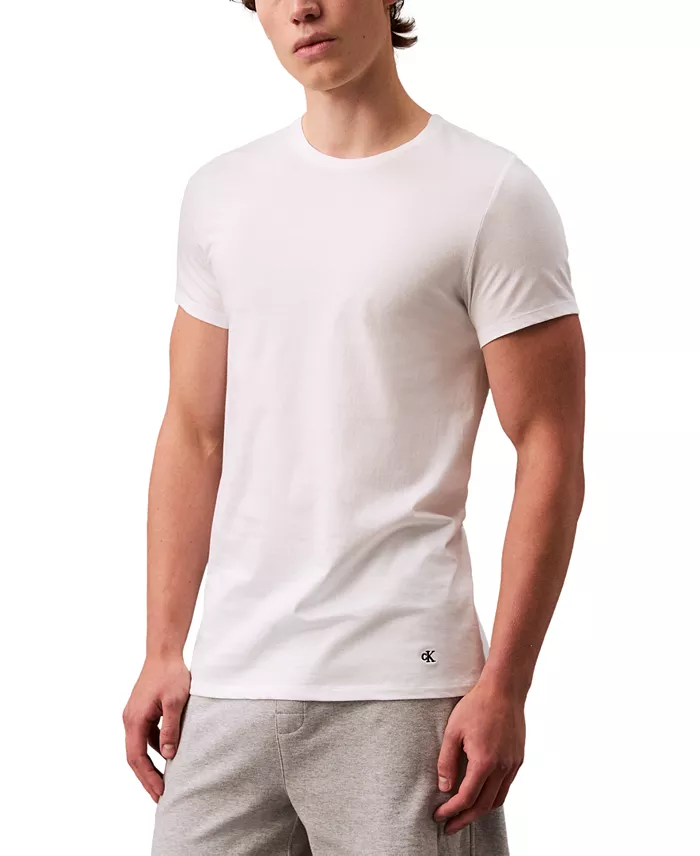 Alfani Calvin Klein Men's 5-Pack Cotton Classics Crewneck T-Shirts Men's Fashion & Accessories