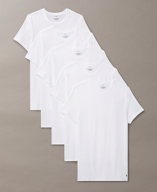 alfani Calvin Klein Men's 5-Pack Cotton Classics Crewneck T-Shirts Men's Fashion & Accessories alfani Calvin Klein Men's 5-Pack Cotton Classics Crewneck T-Shirts Men's Fashion & Accessories