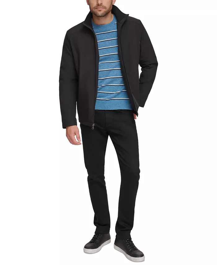 Alfani Calvin Klein Men's Classic Midweight Stand Collar Jacket Men's Fashion & Accessories