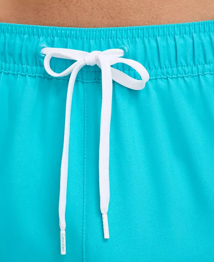 Alfani Calvin Klein Men's Core Logo-Print 7" Volley Swim Trunks Created For Macy's Men's Fashion & Accessories
