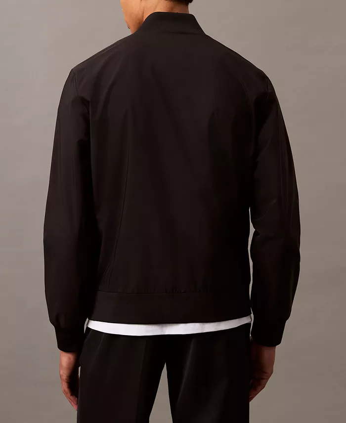 Alfani Calvin Klein Men's Logo-Print Matte Bomber Jacket Men's Fashion & Accessories