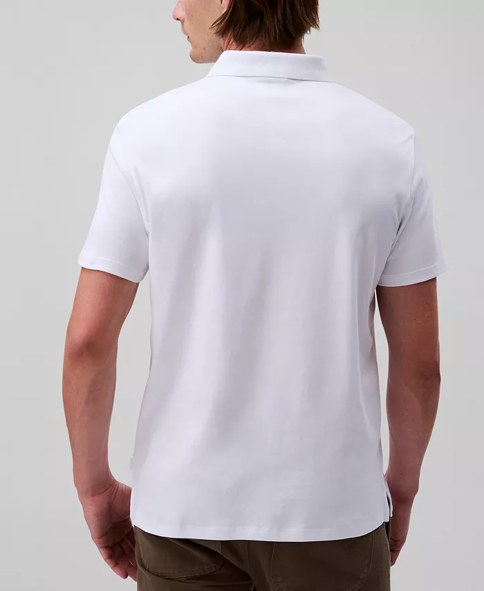 Alfani Calvin Klein Men's Short Sleeve Supima Cotton Polo Shirt Men's Fashion & Accessories