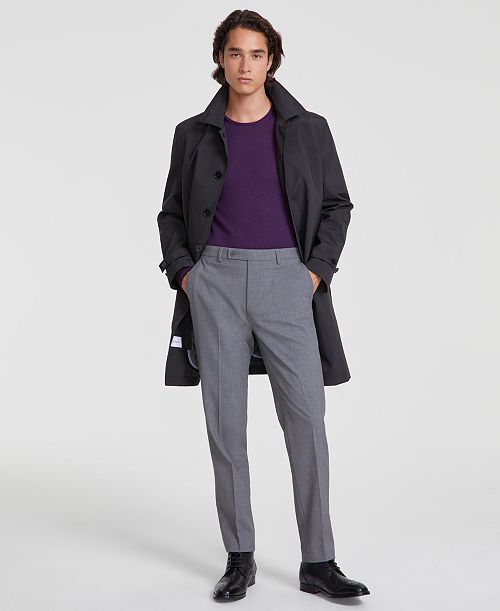 alfani Calvin Klein Men's Slim-Fit Solid Dress Pants Men's Fashion & Accessories