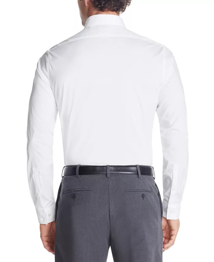 Alfani Calvin Klein Men's Slim-Fit Stretch Dress Shirt Online Exclusive Created For Macy's Men's Fashion & Accessories