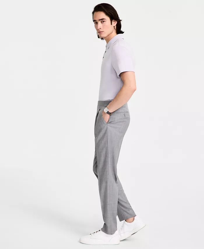 Alfani Calvin Klein Men's Slim-Fit Wool Dress Pants Men's Fashion & Accessories