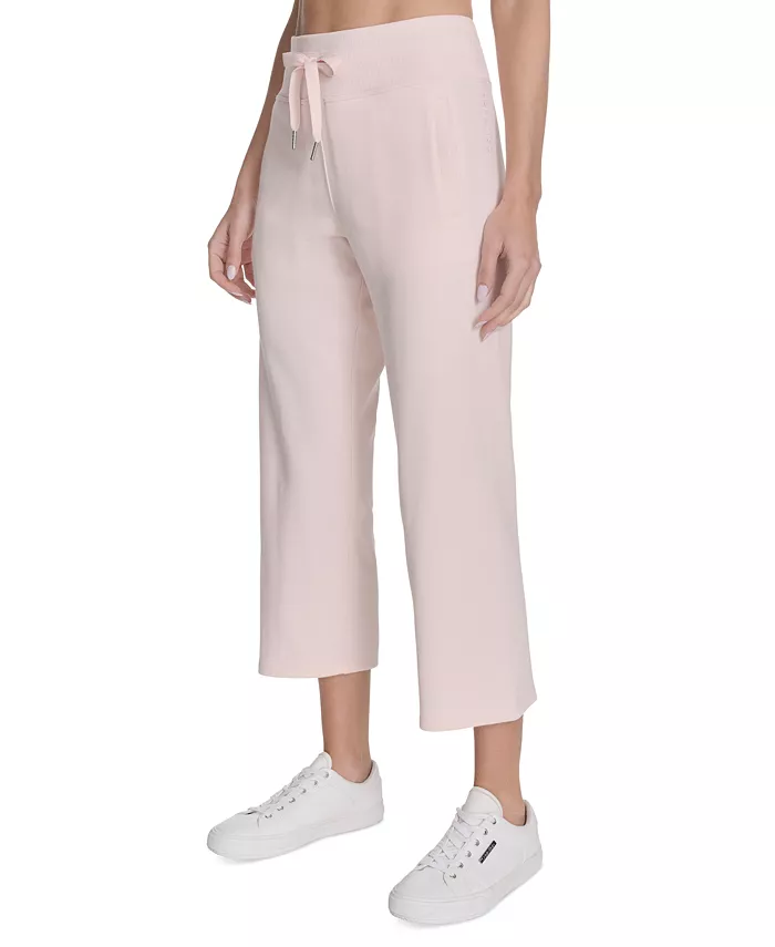 Alfani Calvin Klein Women's Cropped Drawstring-Waist Pants Women's Fashion Shoes & Accessories