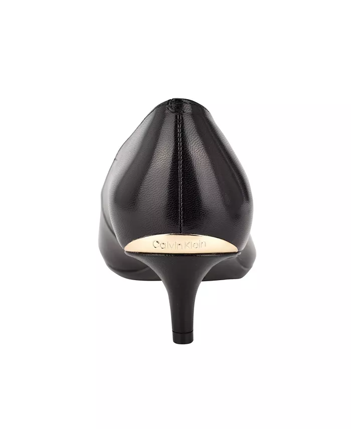 Alfani Calvin Klein Women's Gabrianna Pointed Toe Kitten Heel Pumps Women's Fashion Shoes & Accessories