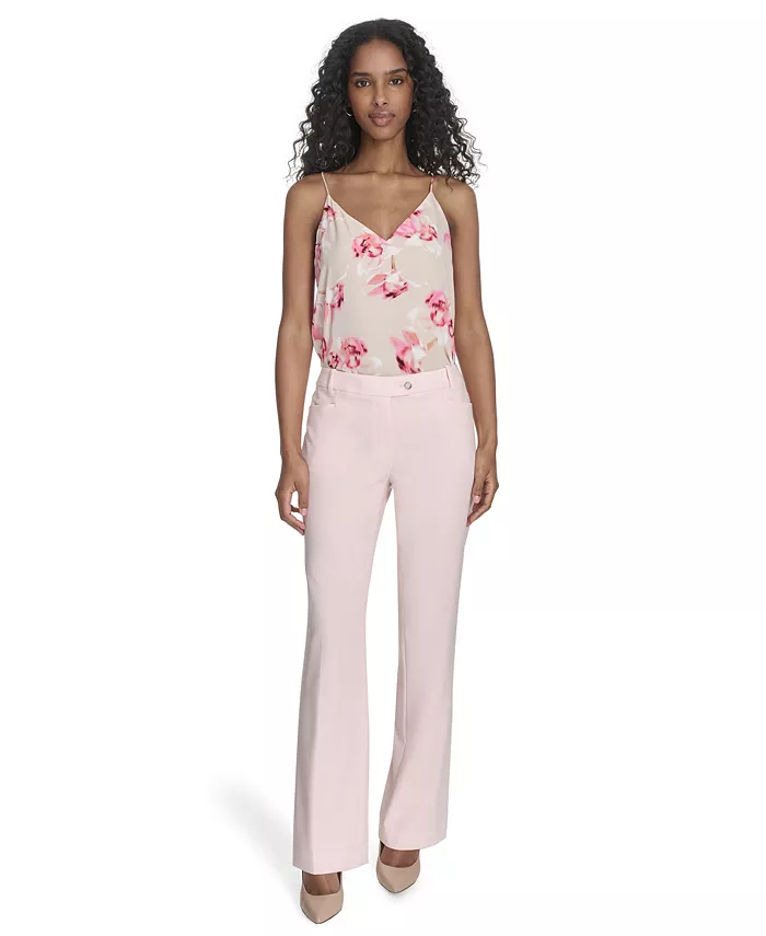 Alfani Calvin Klein Women's Modern-Fit Straight-Leg Pants Women's Fashion Shoes & Accessories