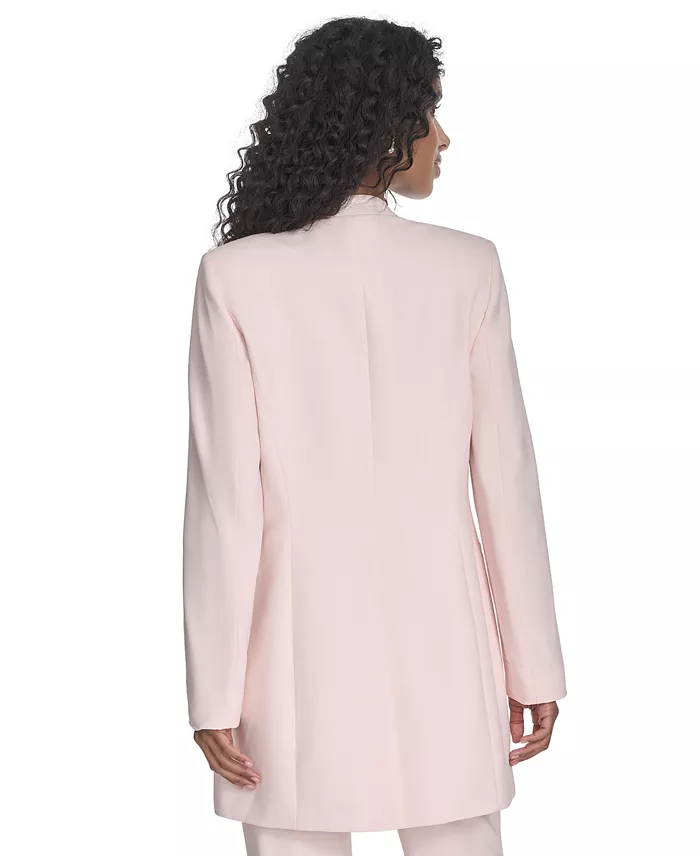 Alfani Calvin Klein Women's Open-Front Long-Sleeve Blazer Women's Fashion Shoes & Accessories