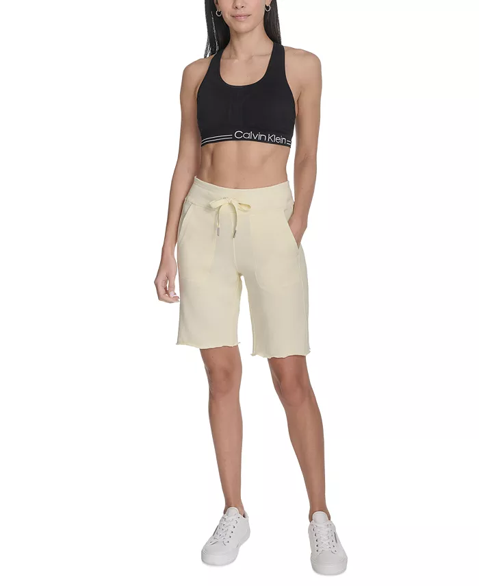 Alfani Calvin Klein Women's Performance Drawstring Shorts Women's Fashion Shoes & Accessories