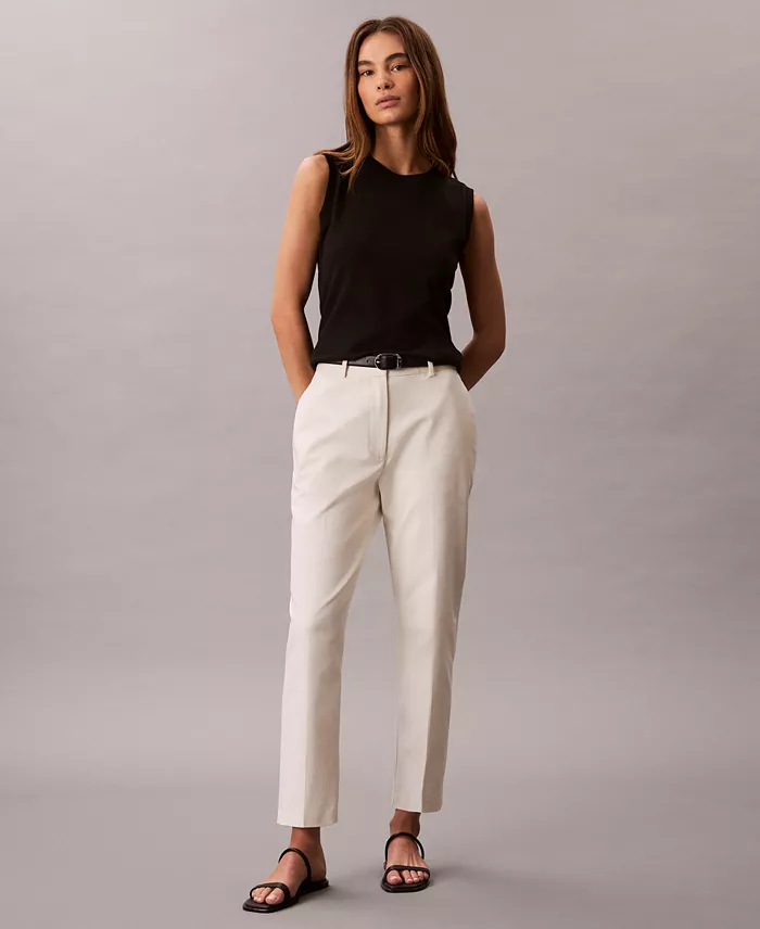 Alfani Calvin Klein Women's Straight-Leg Pants Women's Fashion Shoes & Accessories