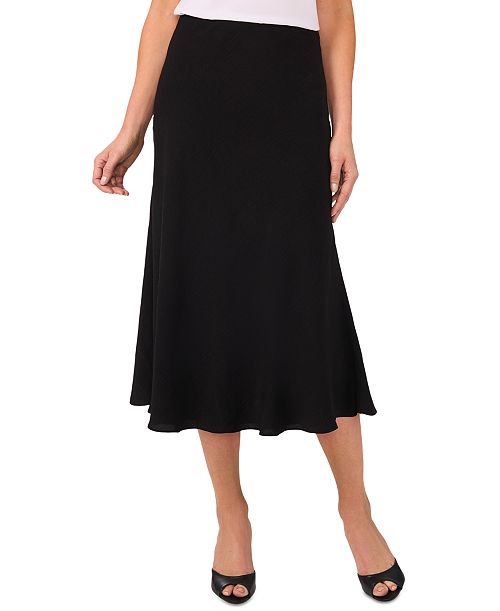 alfani CeCe Women's Flared Bias Midi Skirt Women's Fashion Shoes & Accessories