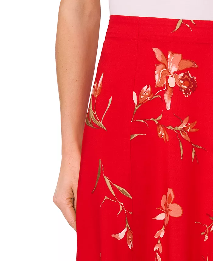 Alfani CeCe Women's Seamed Maxi Skirt With Elastic Waist Women's Fashion Shoes & Accessories