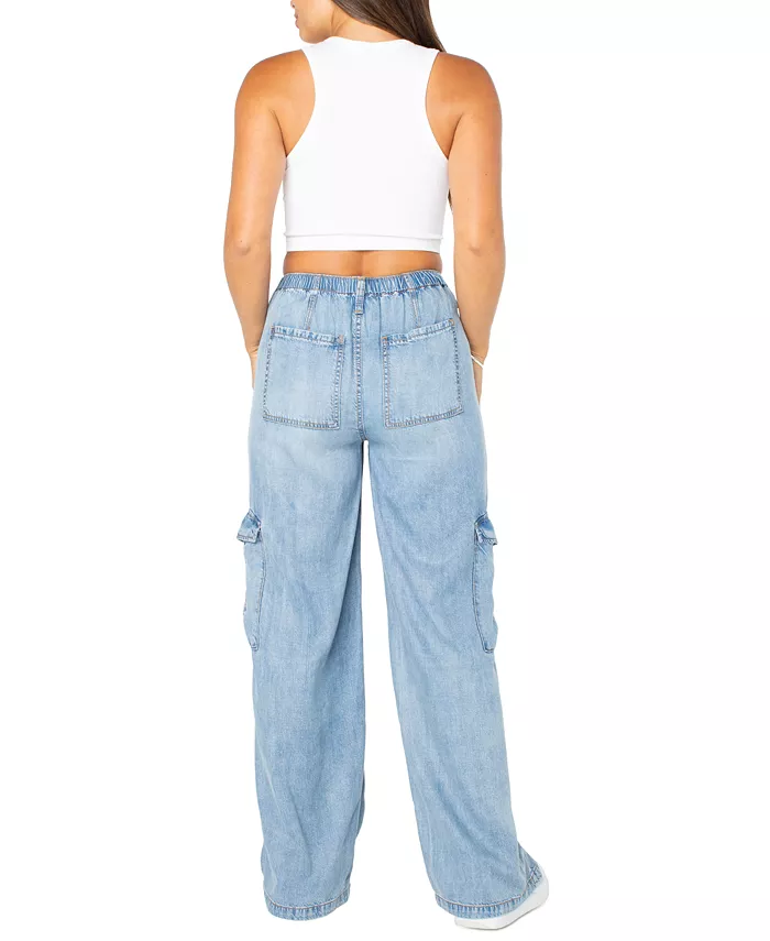 Alfani Celebrity Pink Juniors' Pull-On Cargo Jeans Juniors'