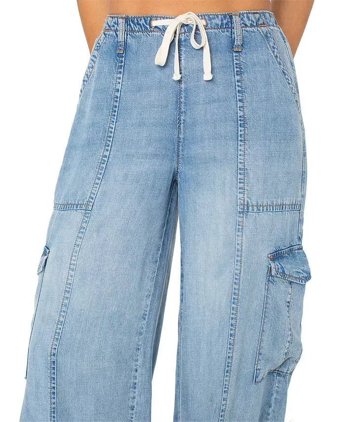 Alfani Celebrity Pink Juniors' Pull-On Cargo Jeans Juniors'