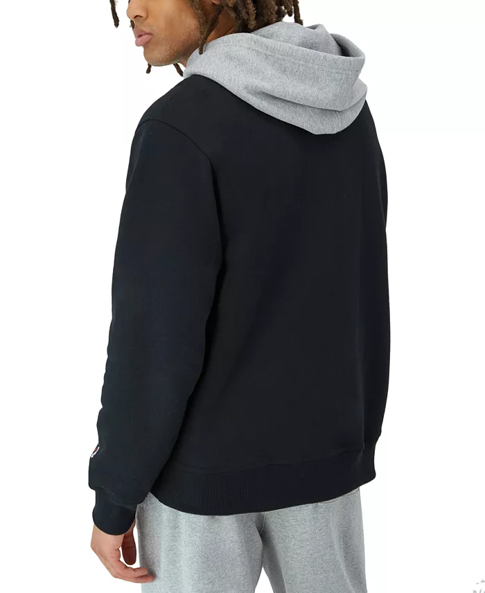 Alfani Champion Men's Power Blend Drawstring Logo Hoodie Men's Fashion & Accessories