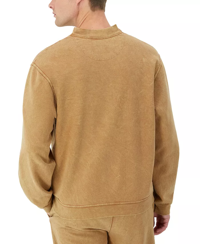 Alfani Champion Men's Washed Pocket Crewneck Sweatshirt Men's Fashion & Accessories