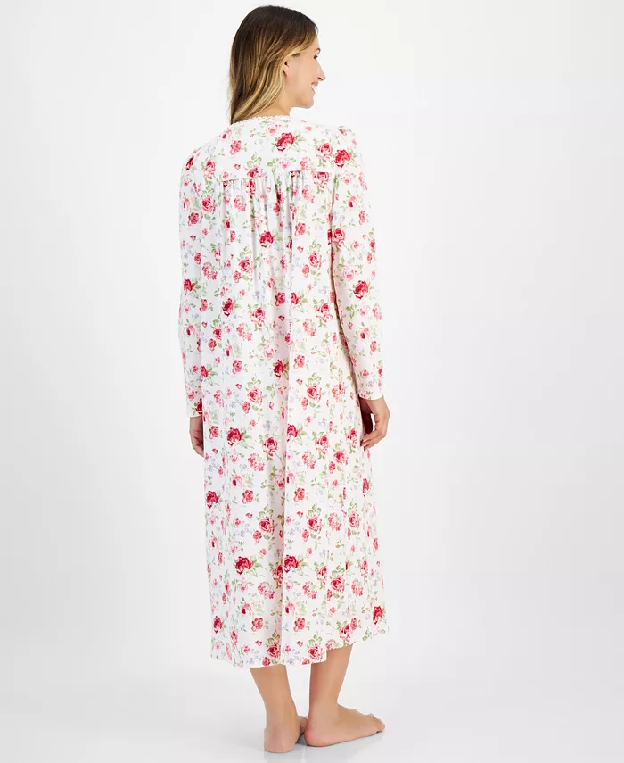 Alfani Charter Club Women's Cotton Printed Nightgown Exclusively At Macy's Women's Fashion Shoes & Accessories