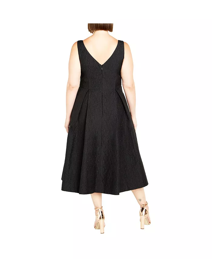 Alfani CITY CHIC Plus Size Estella Dress Women's Fashion Shoes & Accessories