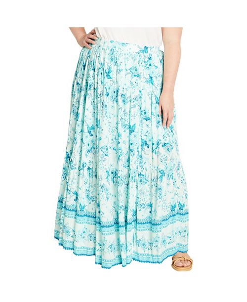 alfani CITY CHIC Plus Size Pretty Thing Skirt Women's Fashion Shoes & Accessories