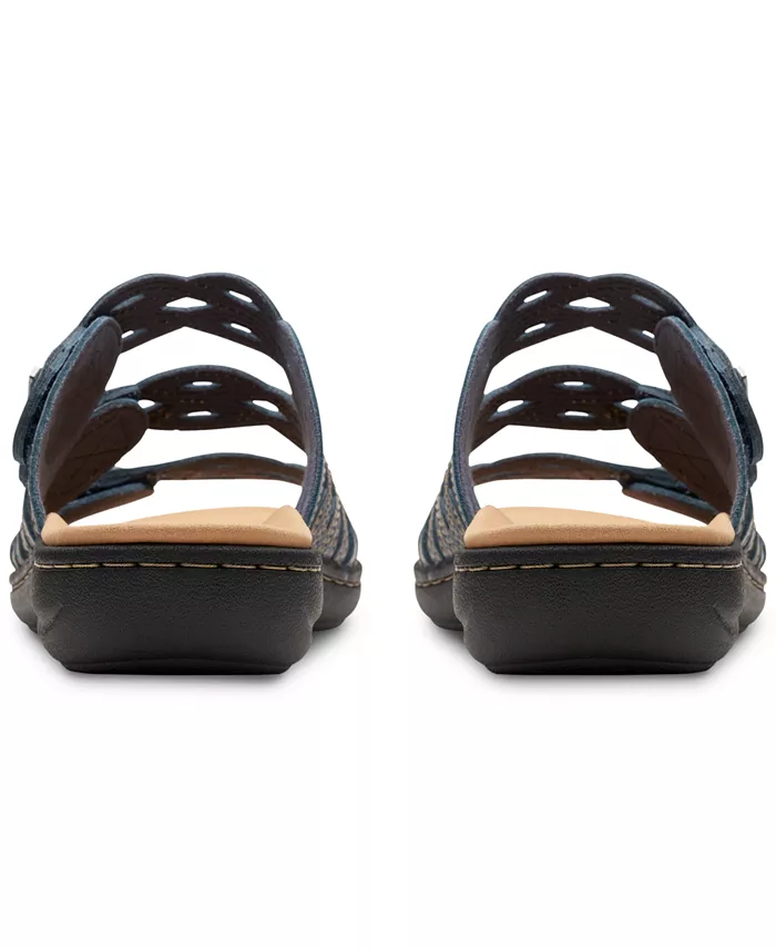 Alfani Clarks Laurieann Ruby Scalloped Twist Strap Slide Sandals Women's Fashion Shoes & Accessories