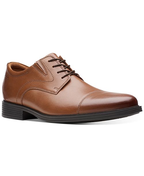 alfani Clarks Men's Whiddon Cap-Toe Oxfords Men's Shoes