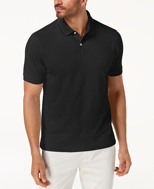 alfani Club Room Men's Classic Fit Performance Stretch Polo Created for Macy's Men's Fashion & Accessories