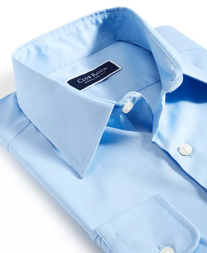 Alfani Club Room Men's Regular-Fit Dress Shirt Created For Macy's Men's Fashion & Accessories