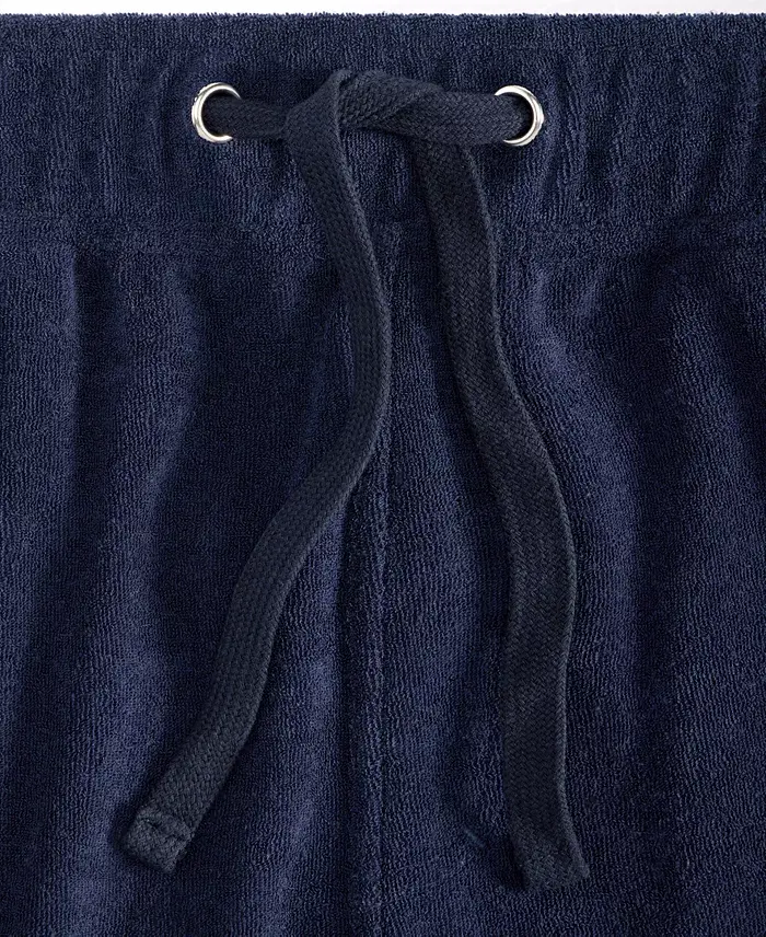 Alfani Club Room Men's Solid Terry Cloth Shorts Exclusively At Macy's Men's Fashion & Accessories