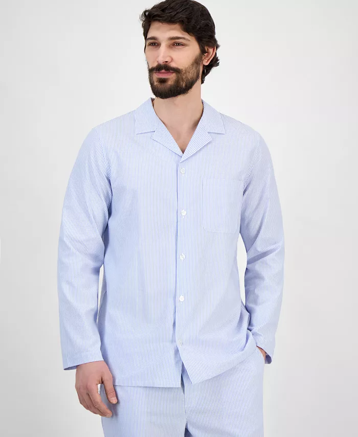 Alfani Club Room Men's Stripe Pajama Set Exclusively At Macy's Men's Fashion & Accessories
