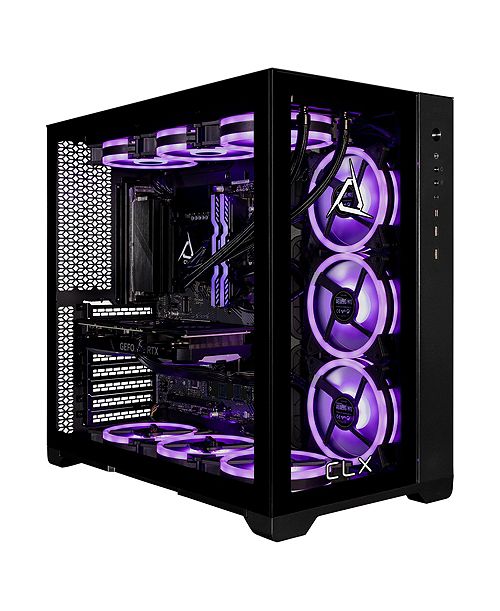alfani CLX SET Gaming Desktop - Liquid Cooled Intel Core i9 13900KF 3GHz 24-Core Processor 64GB DDR5 Memory GeForce RTX 4070 12GB GDDR6X Graphics 2TB SSD 6TB HDD Wi-Fi Windows 11 Home 64-bit Electronics