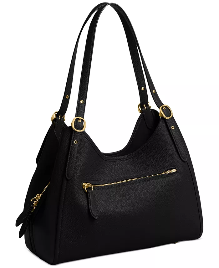 Alfani COACH Bella Medium Leather Shoulder Bag Handbags Purses & Accessories