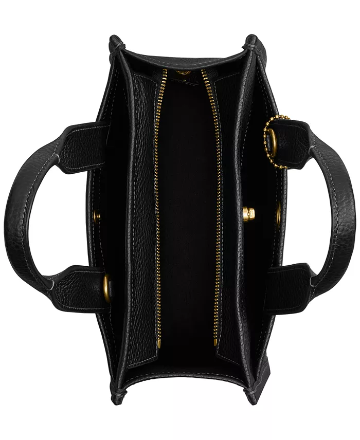 Alfani COACH Cargo Pebbled Leather Tote Bag 26 Handbags Purses & Accessories