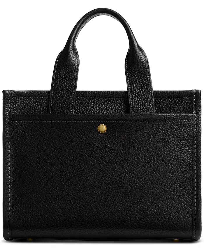 Alfani COACH Cargo Pebbled Leather Tote Bag 26 Handbags Purses & Accessories