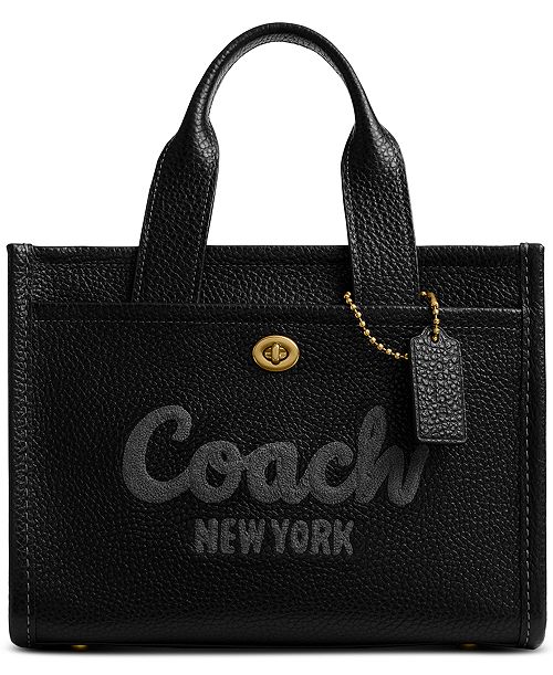 alfani COACH Cargo Pebbled Leather Tote Bag 26 Handbags Purses & Accessories