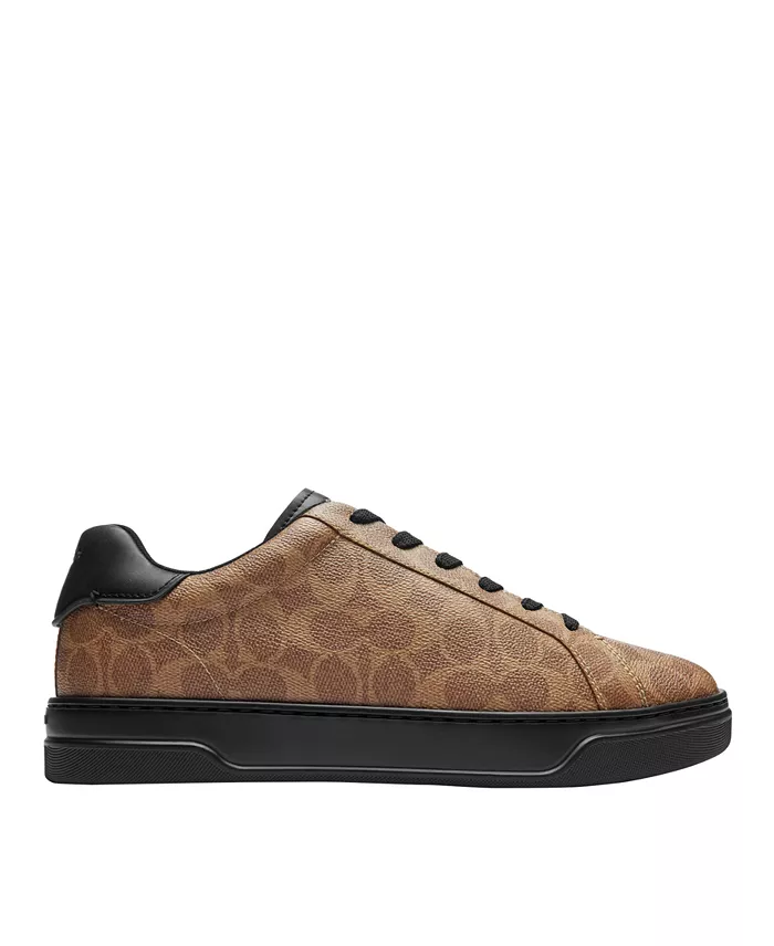 COACH Men's High Line Signature Canvas Sneaker Men's Shoes