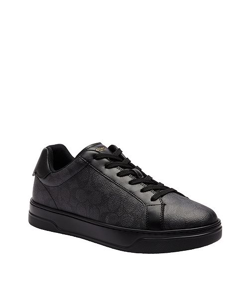 COACH Men's High Line Signature Canvas Sneaker Men's Shoes