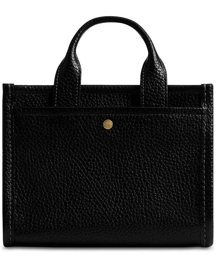 Alfani COACH Mini Leather Cargo Tote Bag 20 Handbags Purses & Accessories