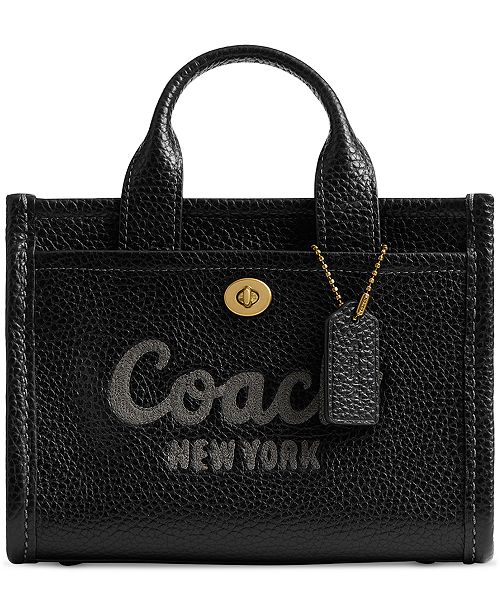 alfani COACH Mini Leather Cargo Tote Bag 20 Handbags Purses & Accessories