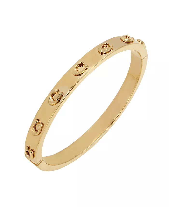 Alfani COACH Signature C Hinged Bangle Bracelet Jewelry & Watches